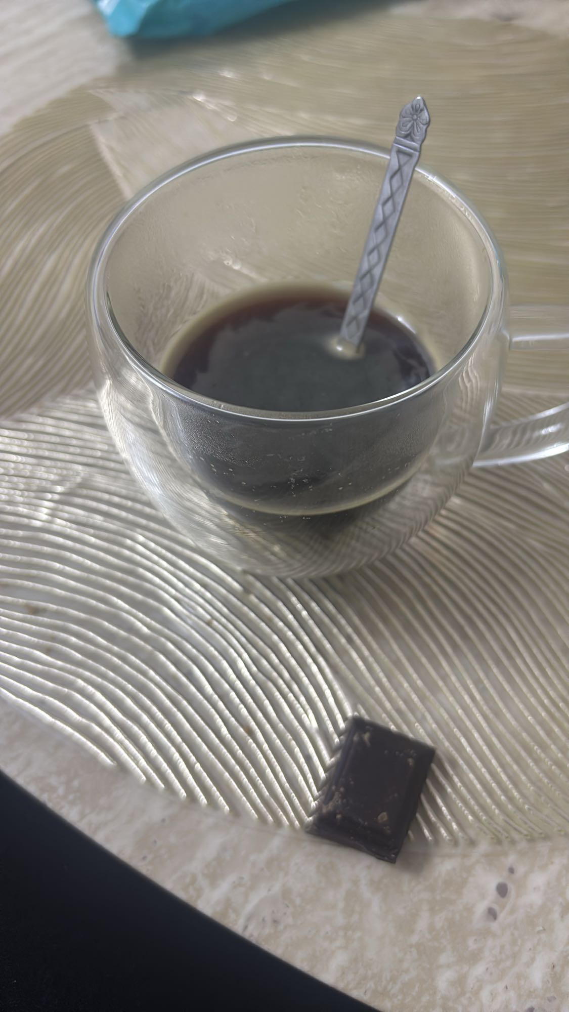 Café et chocolat noir