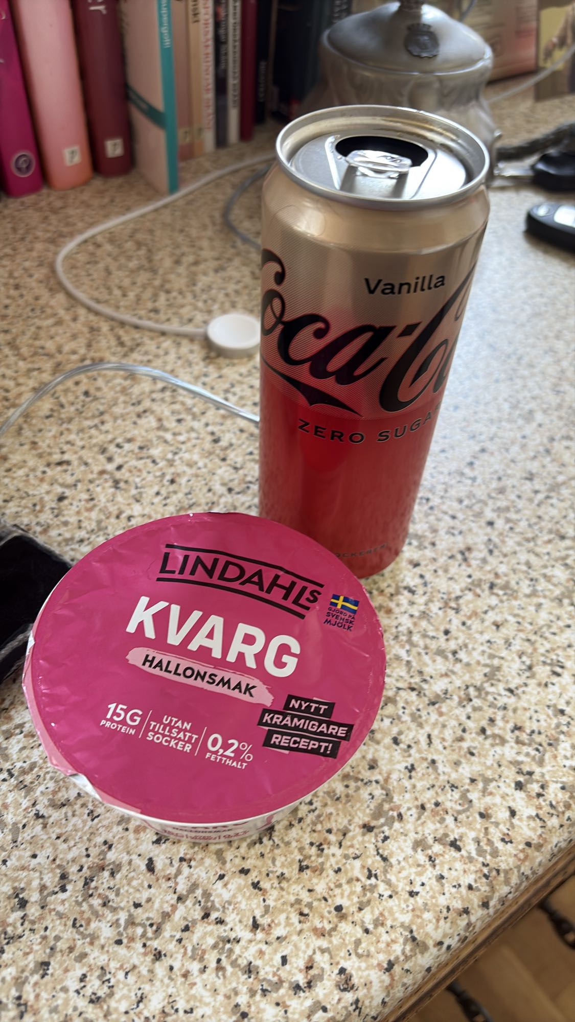 Kvarg och Cola Zero