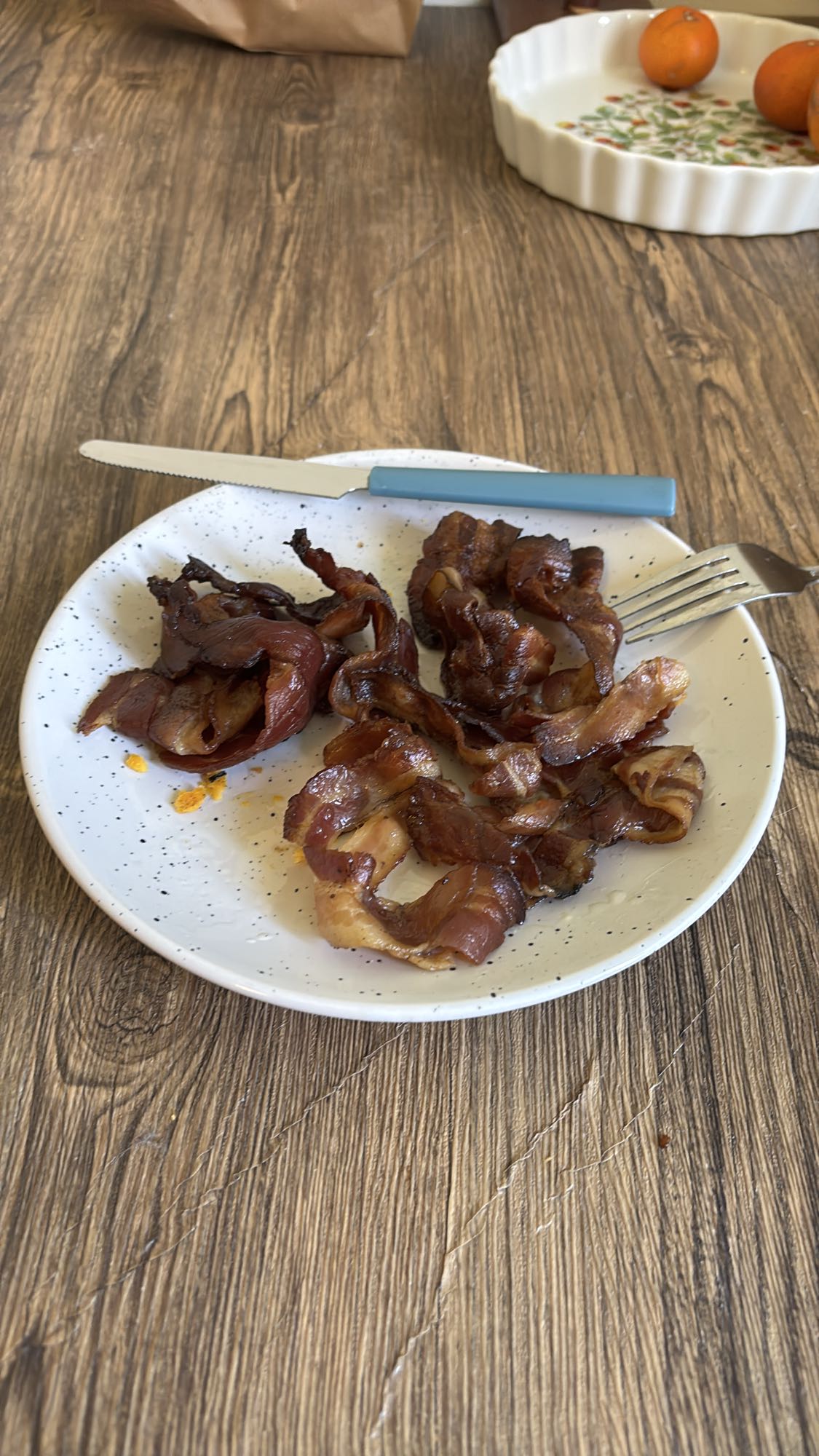 Boczek z puszką coca-coli zero