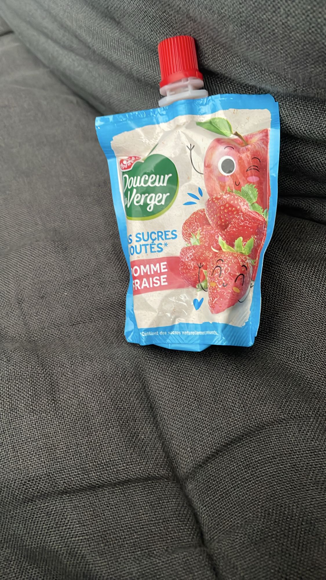 Compote pomme fraise