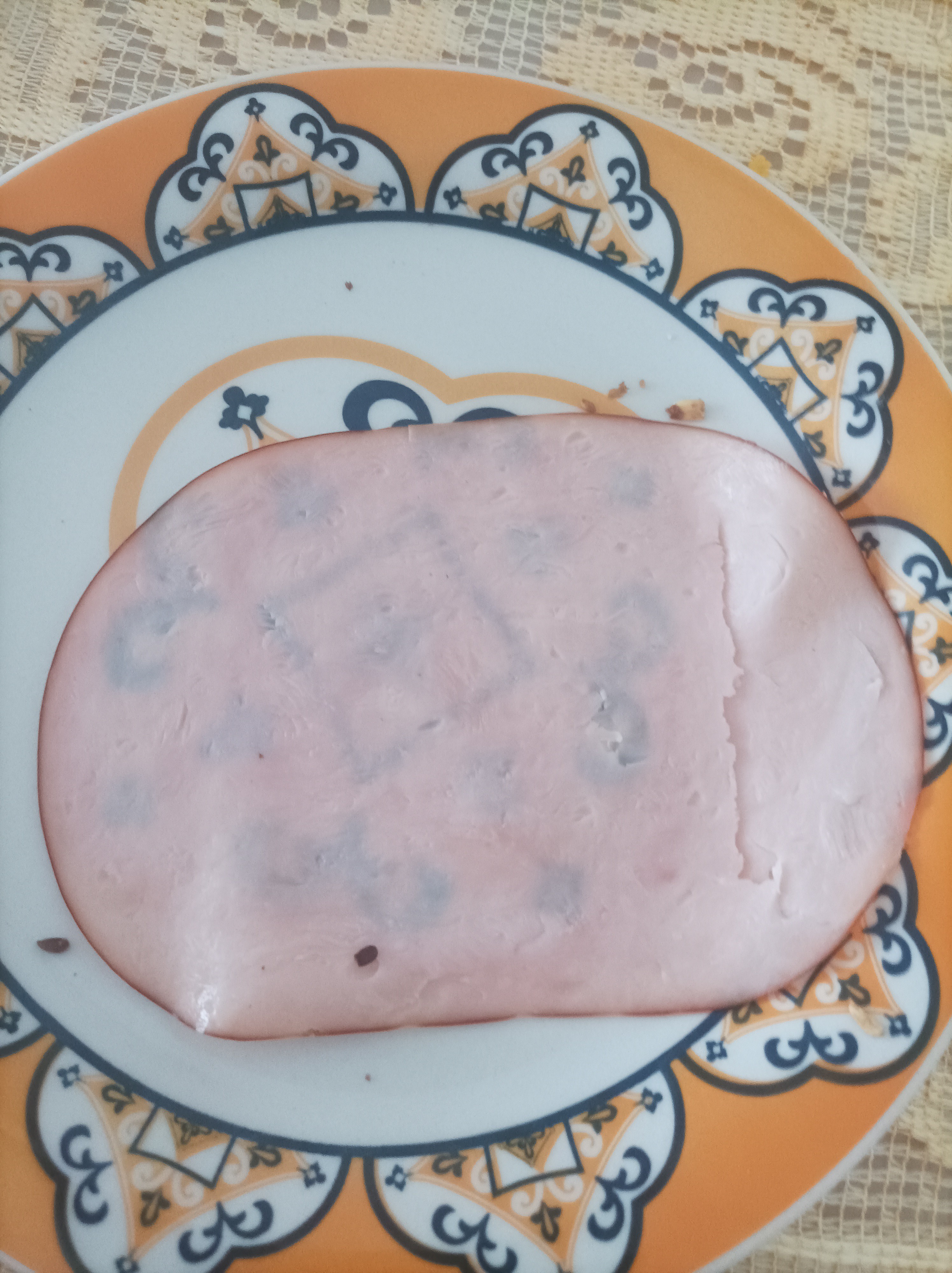 Slice of turkey breast