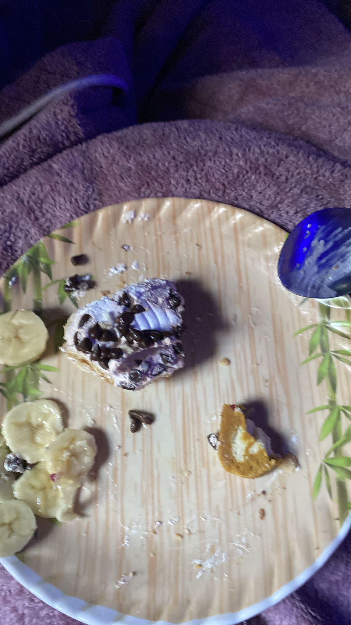 Banana toast dessert