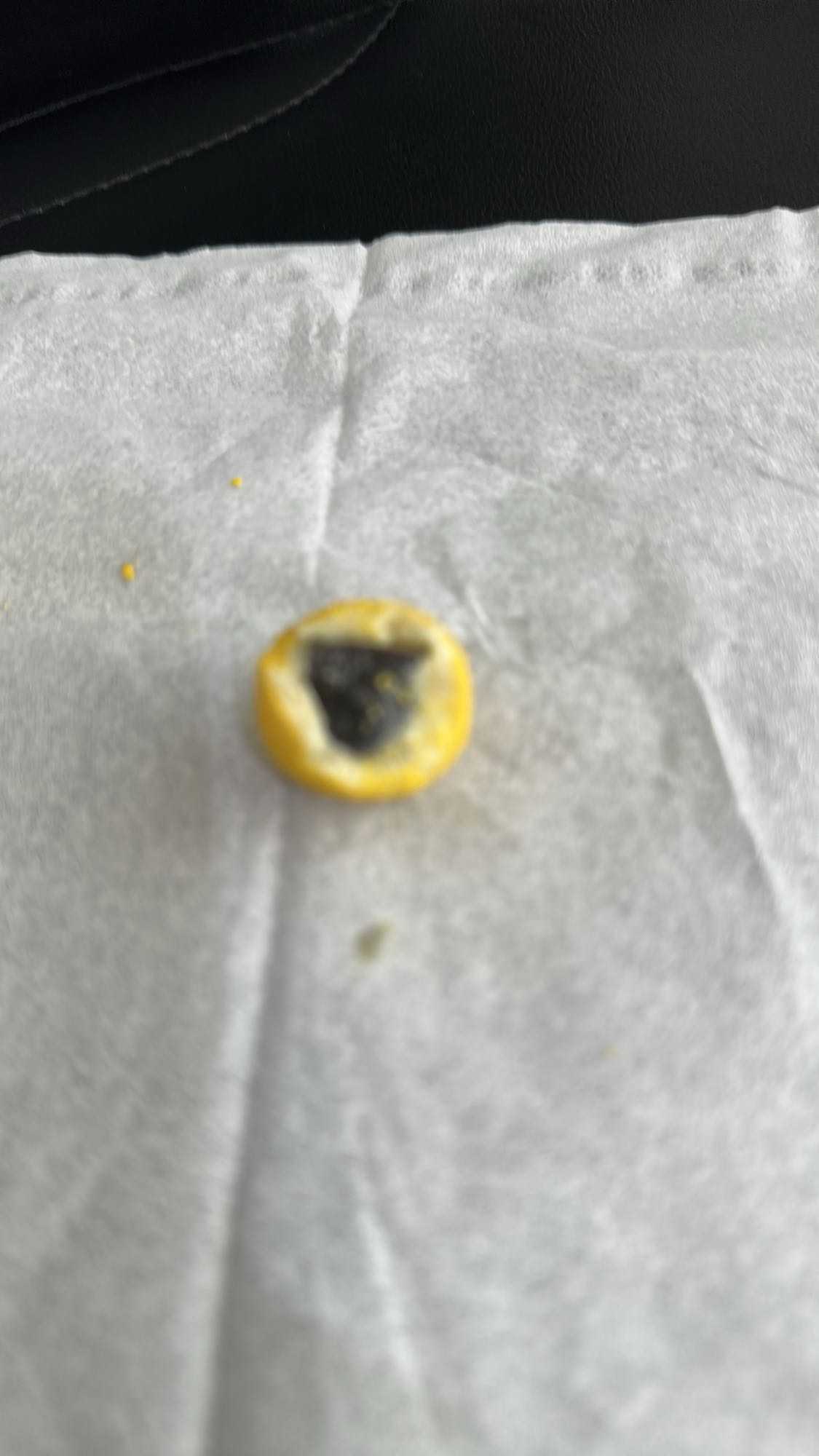 Chocolate candy piece