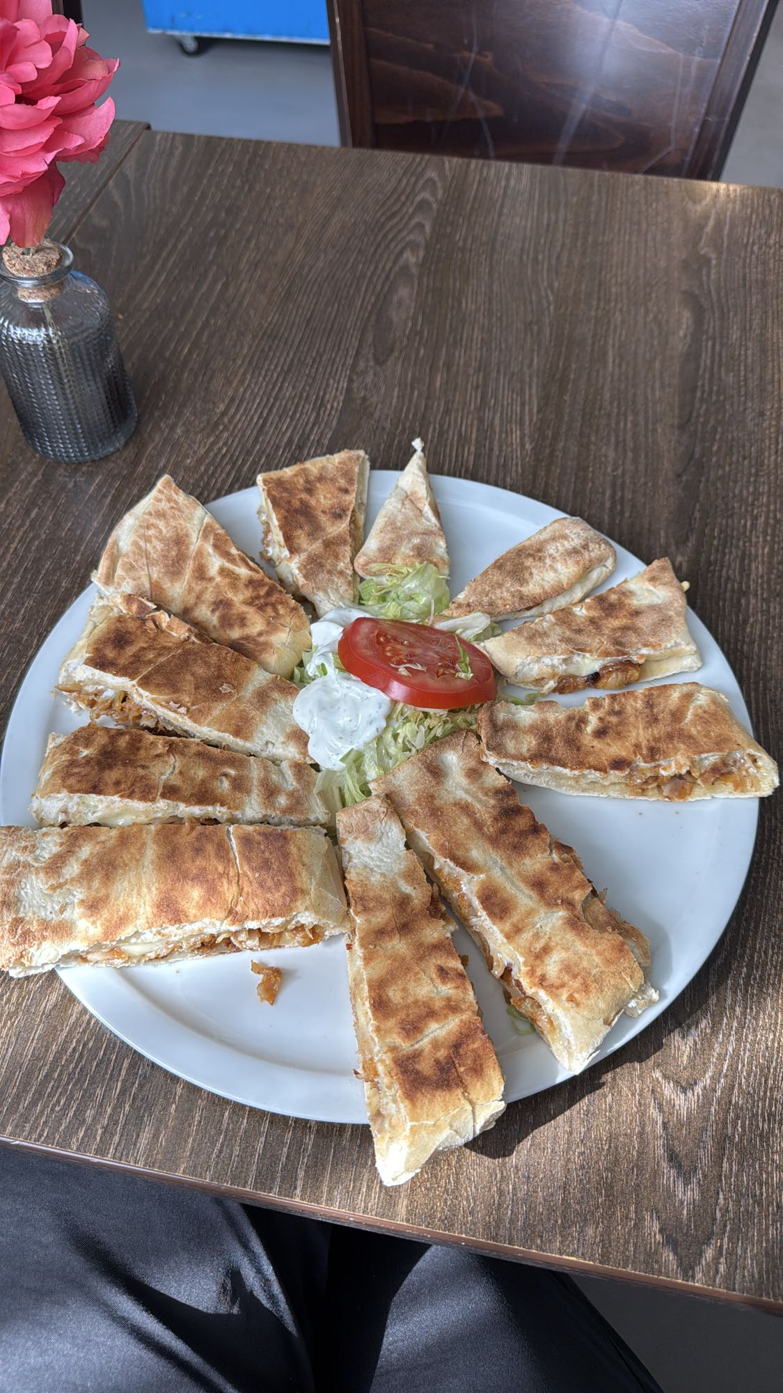 Dönertaschen vom Huhn und Käse