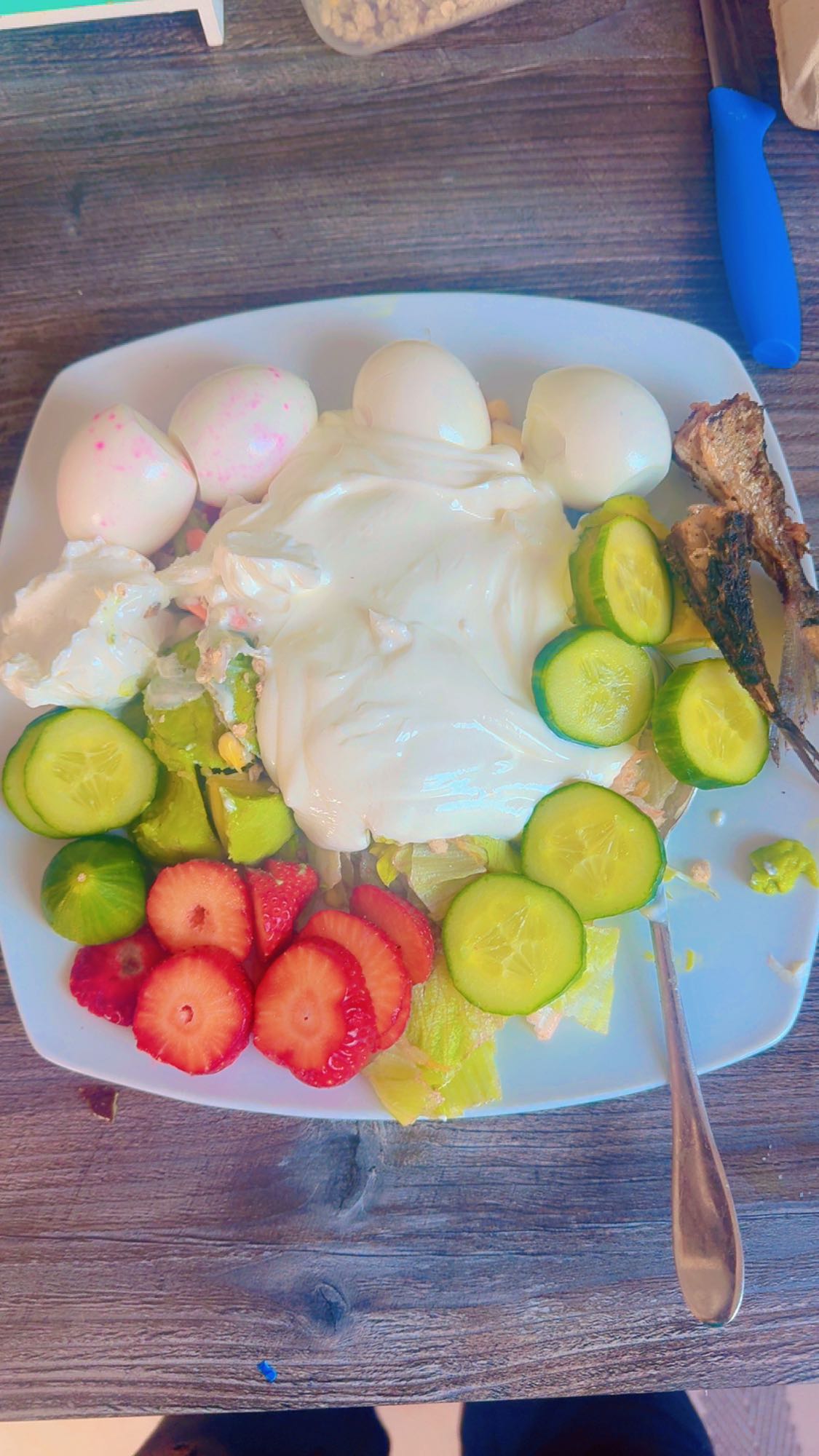 Egg Salad with Yogurt