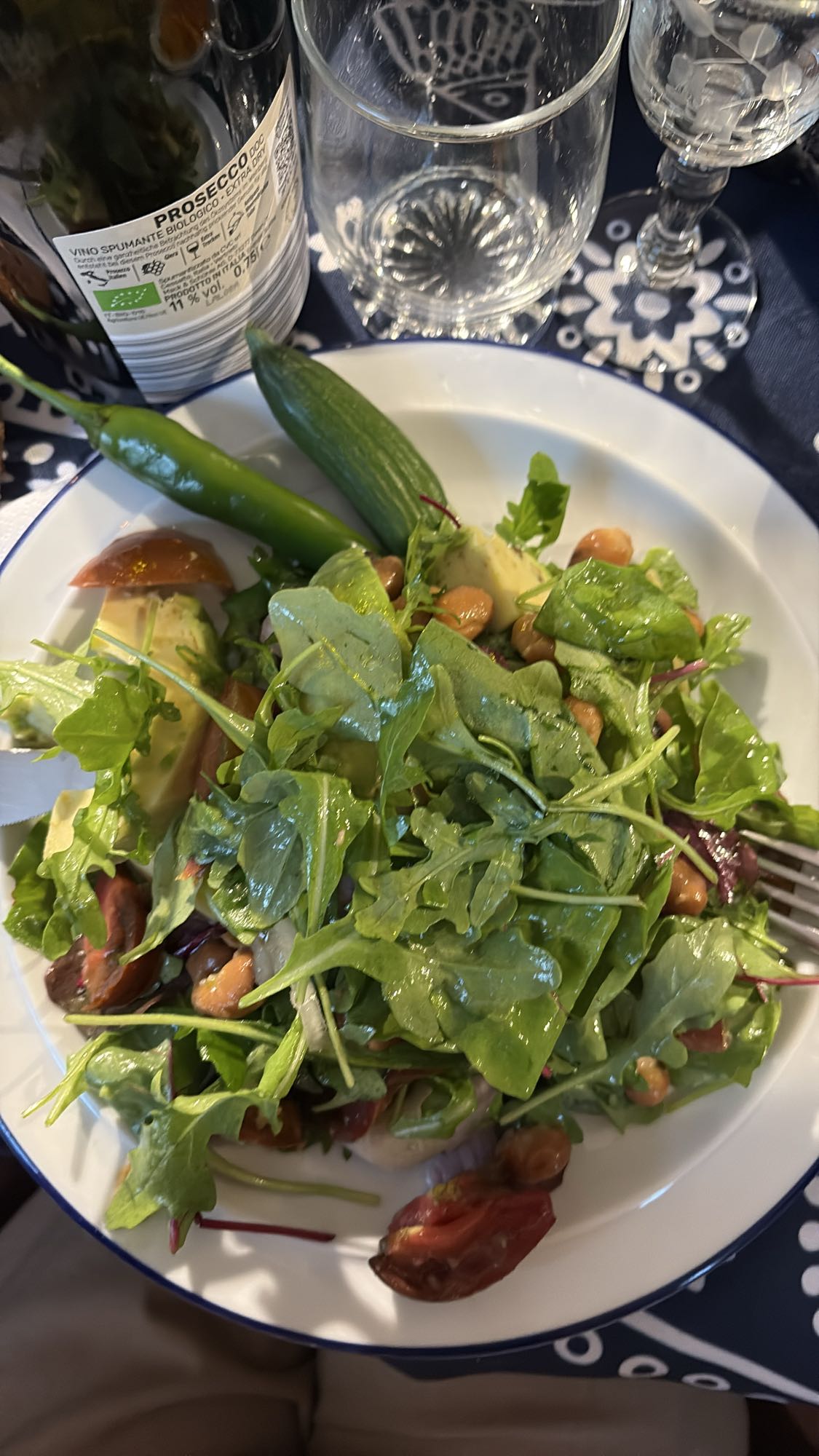 Chickpea Avocado Salad