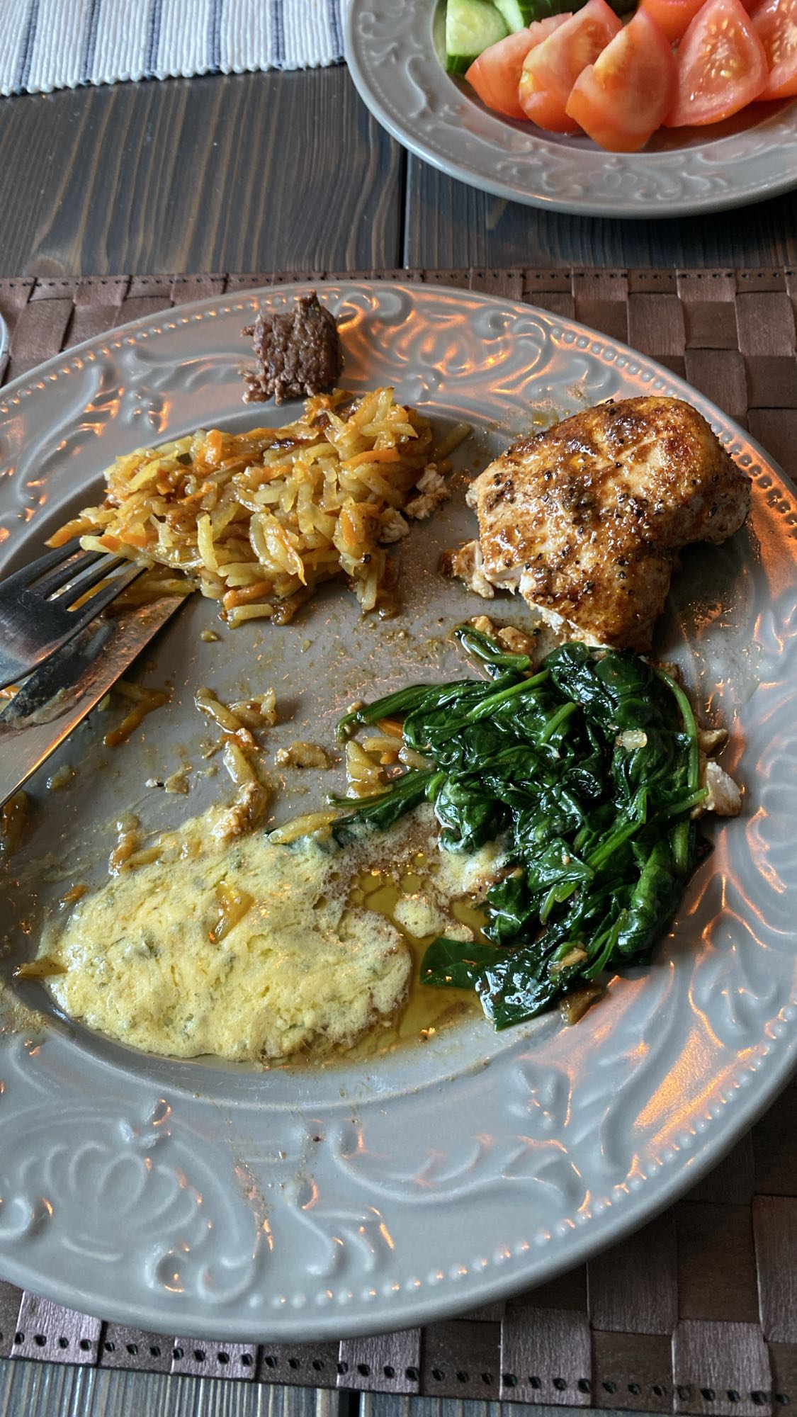 Kyckling med grönsaker