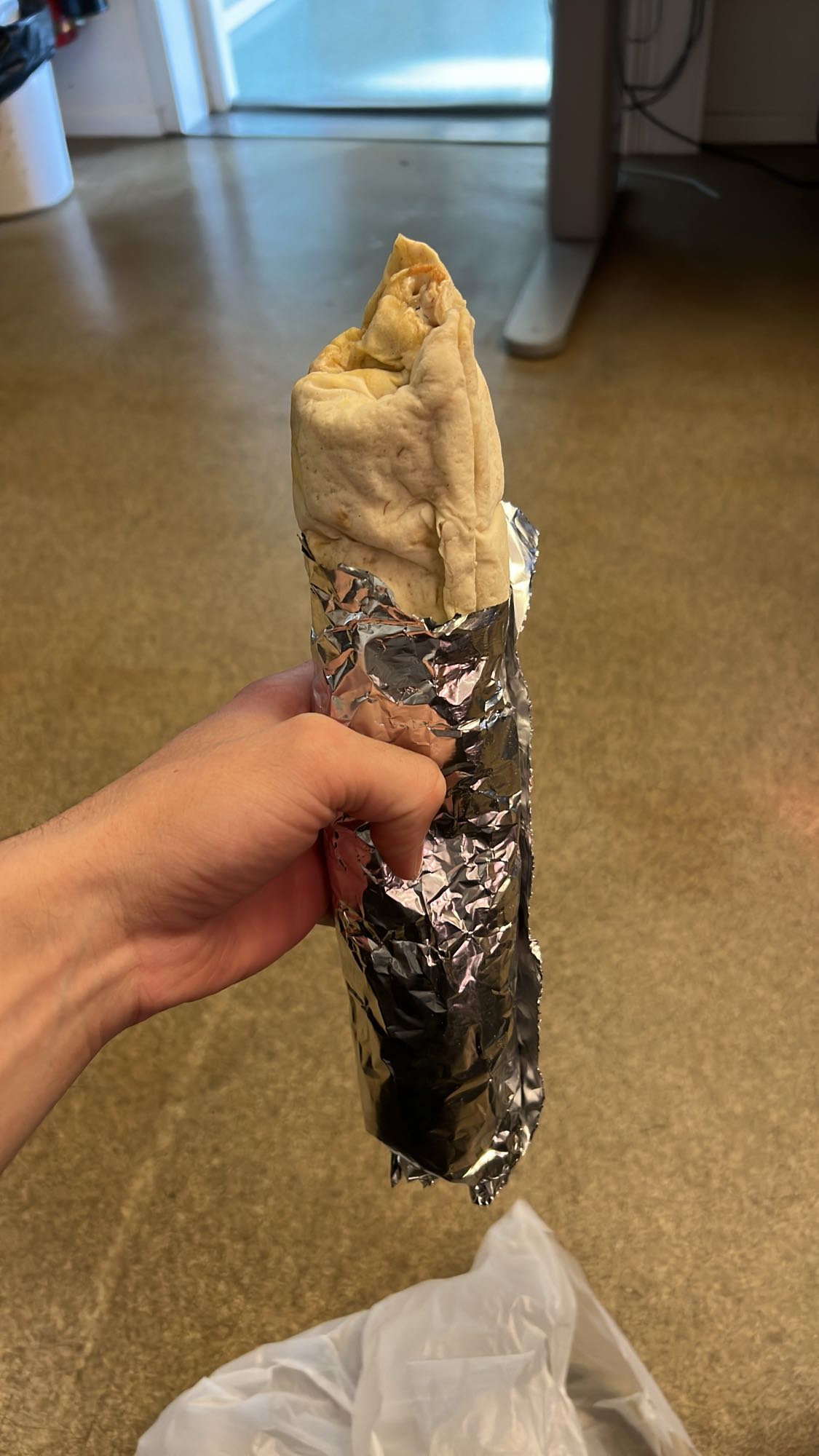 Kyckling rulle med kebabsås