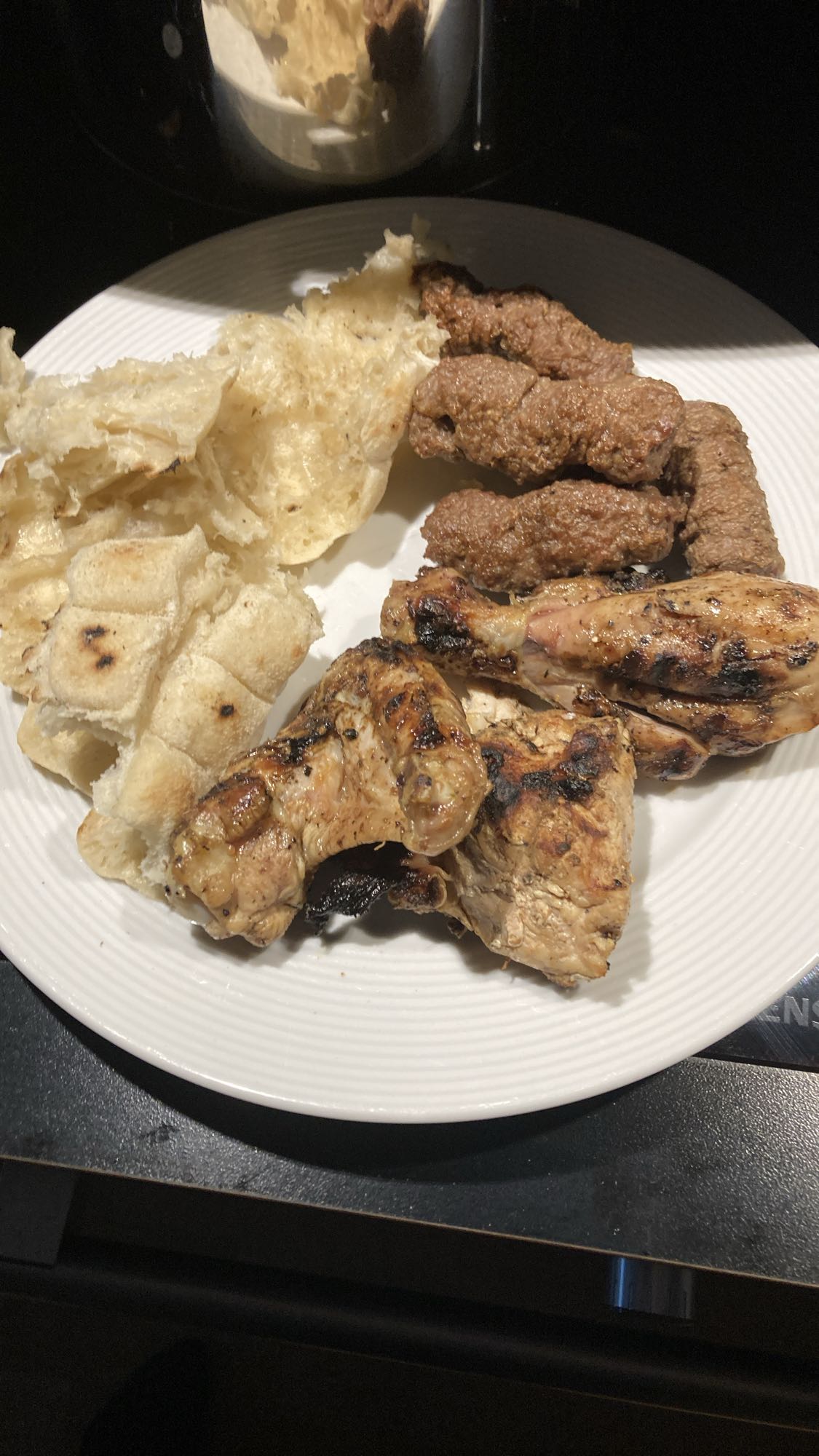 Grillad kyckling & cevapcici