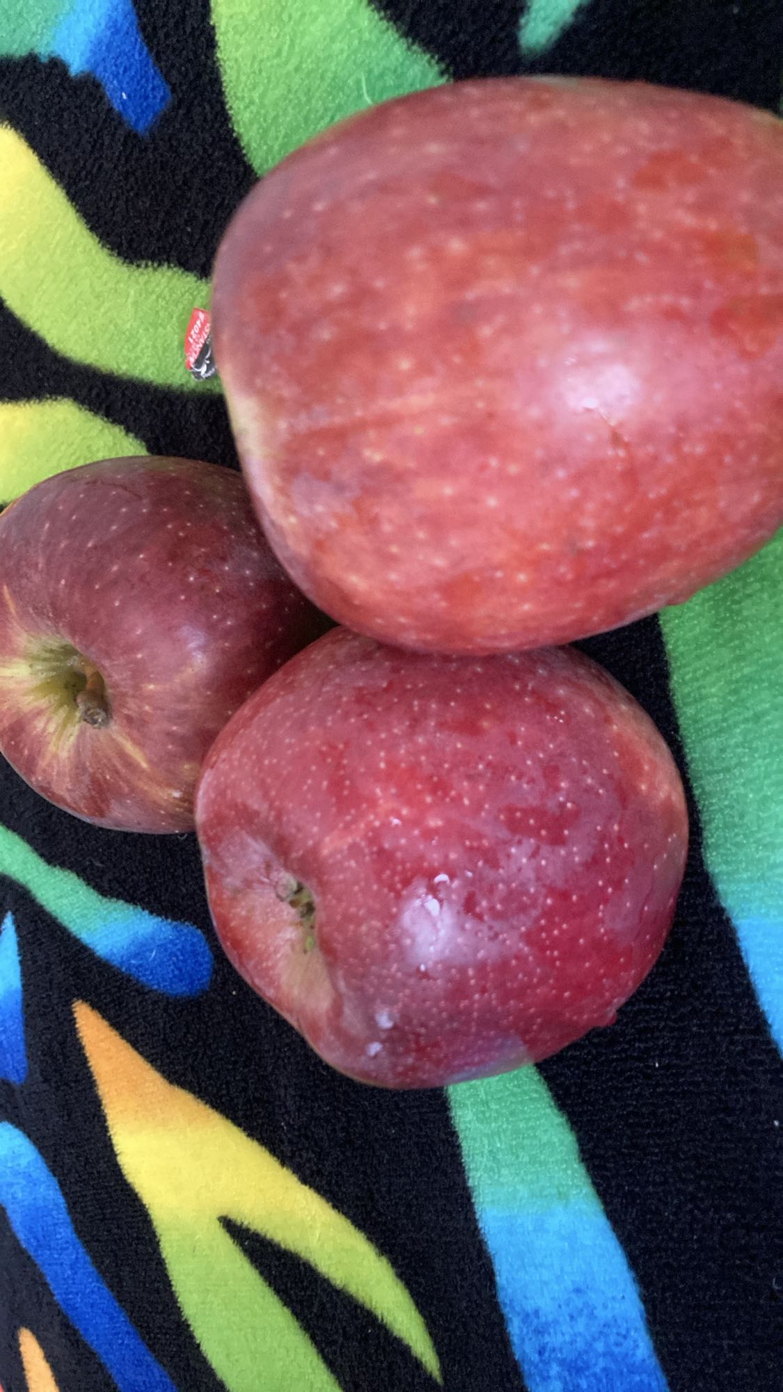 Manzanas rojas frescas