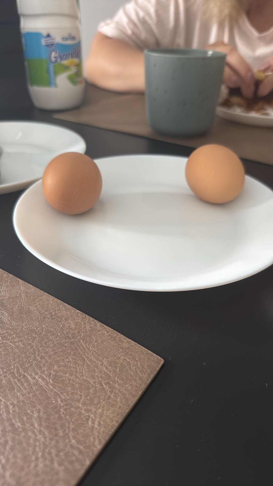 Petit déjeuner aux œufs