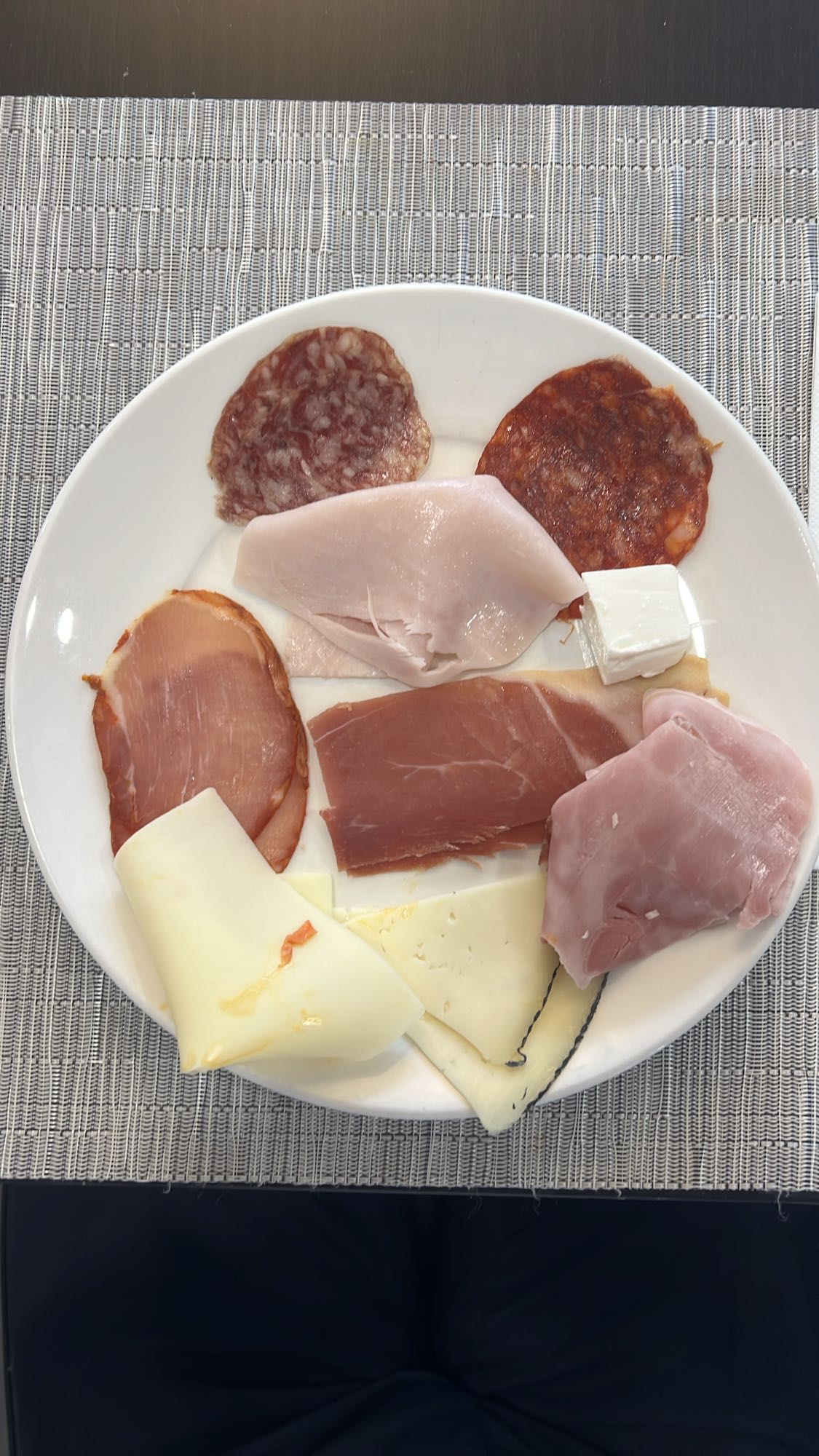 Cold Cuts and Cheese Plate