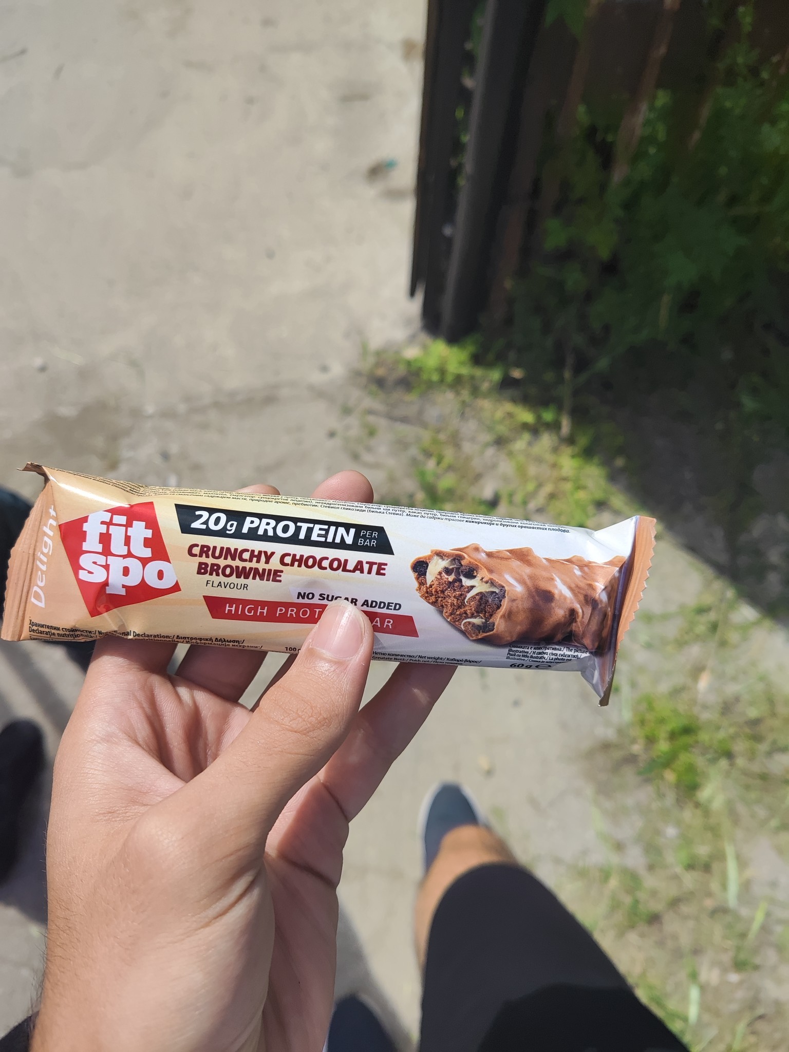 Protein Brownie Bar