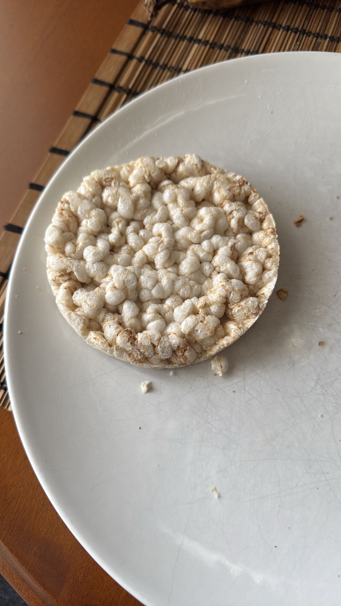 Torta de arroz inflado