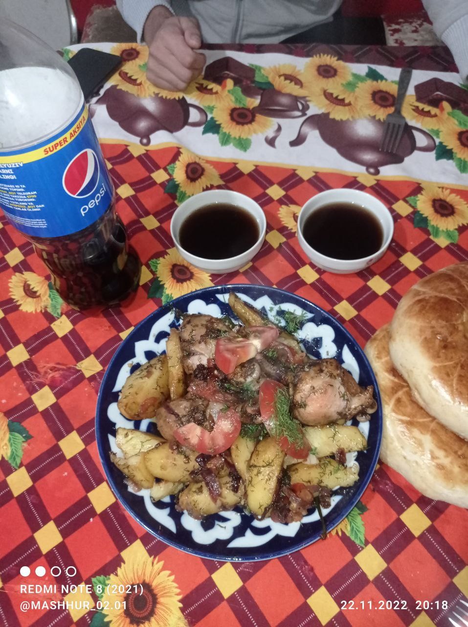 Chicken with potatoes