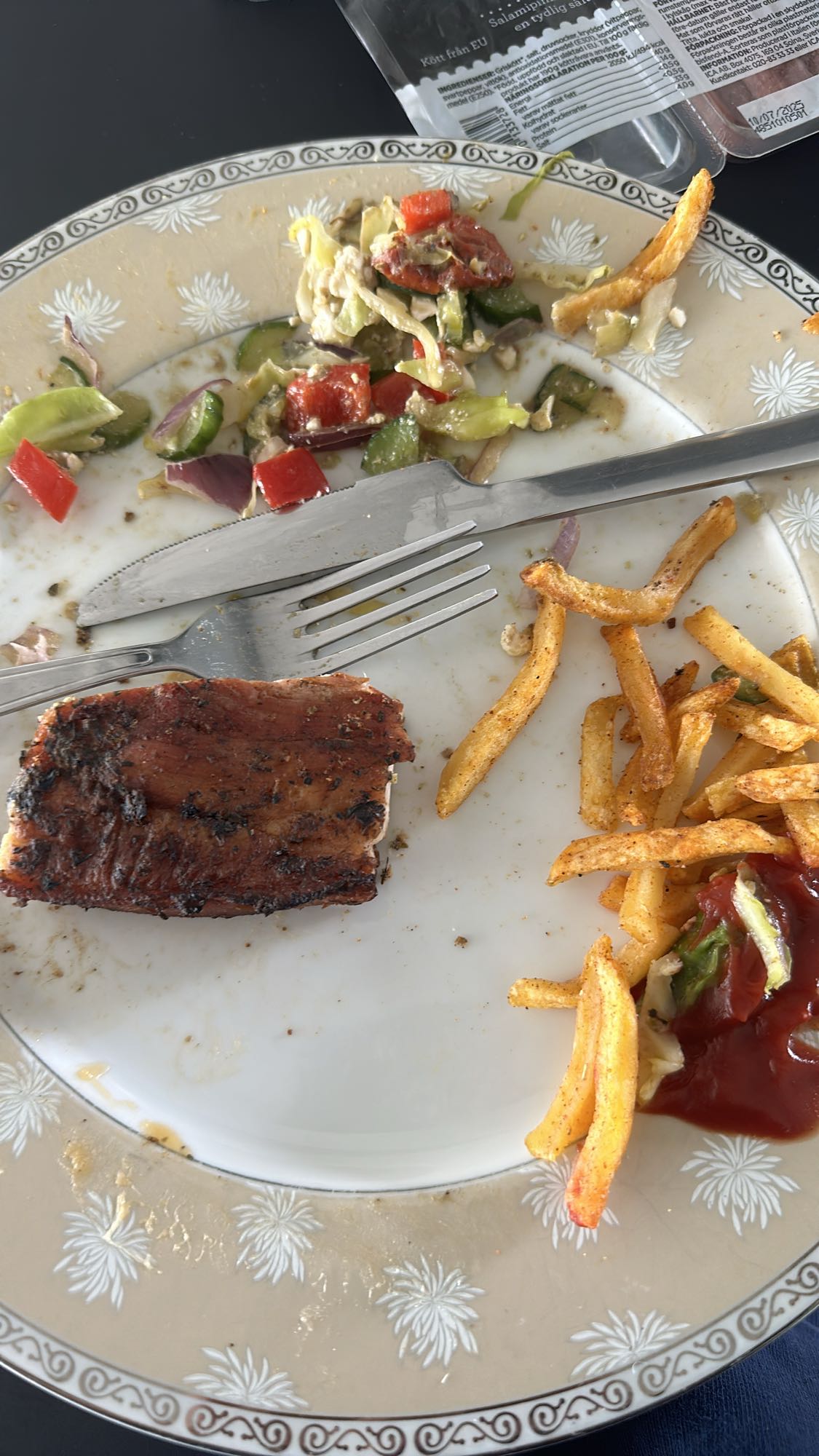 Grillad kycklingtallrik