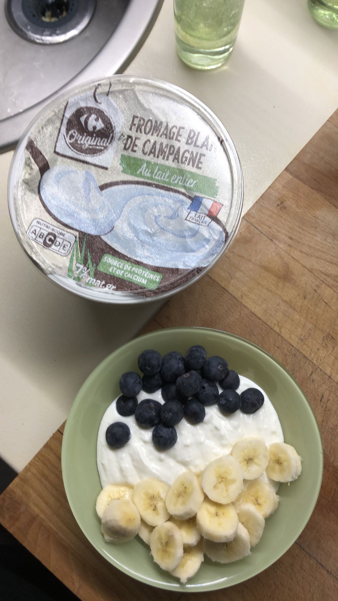 Fromage blanc fruits