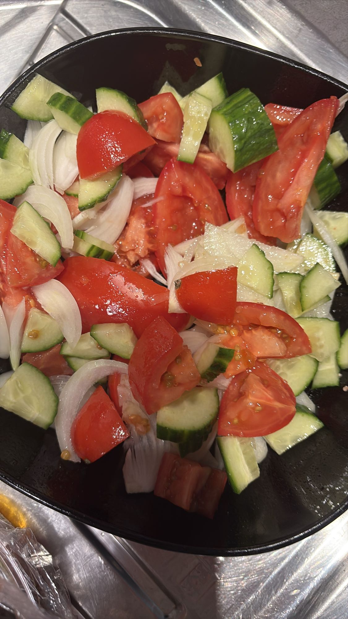 Tomato Cucumber Salad
