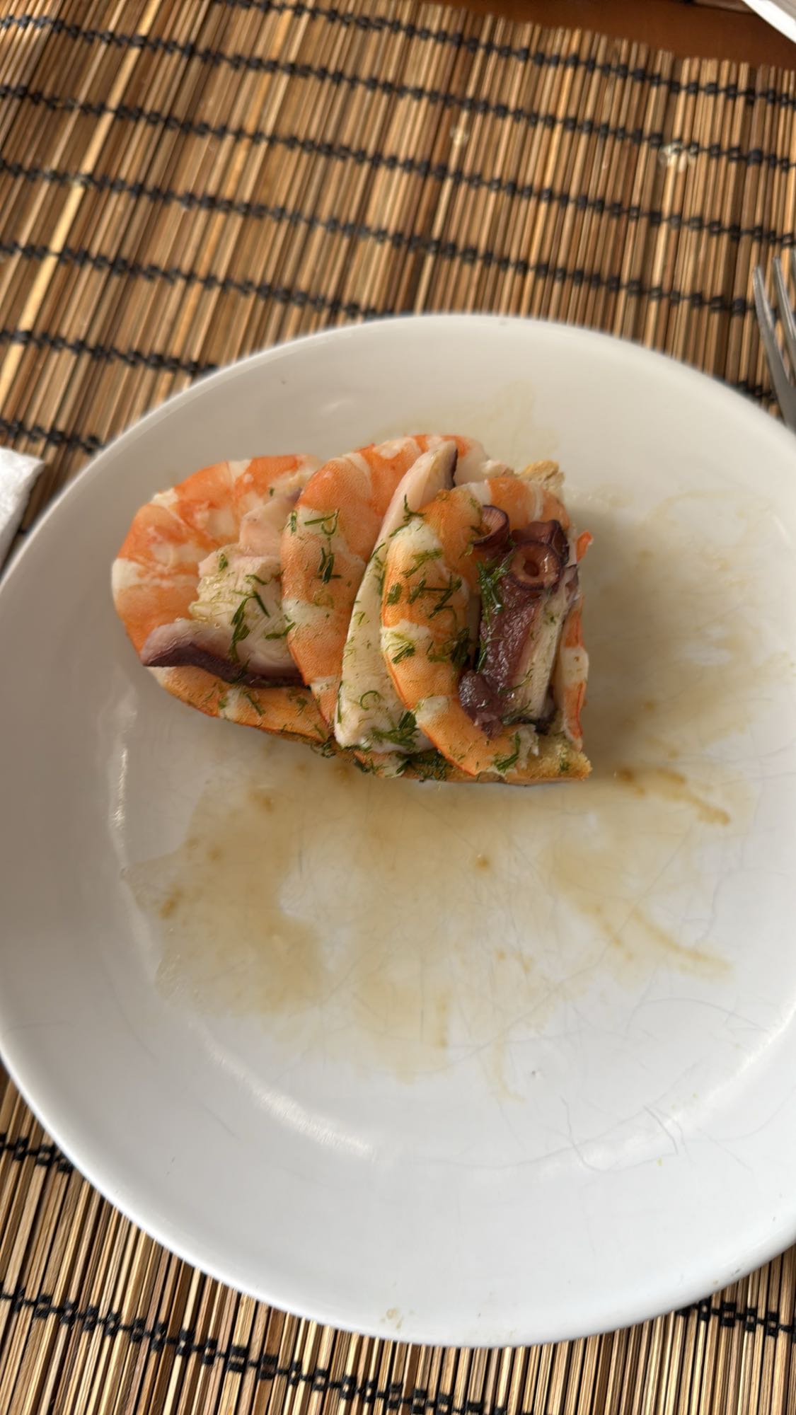 Ensalada de mariscos