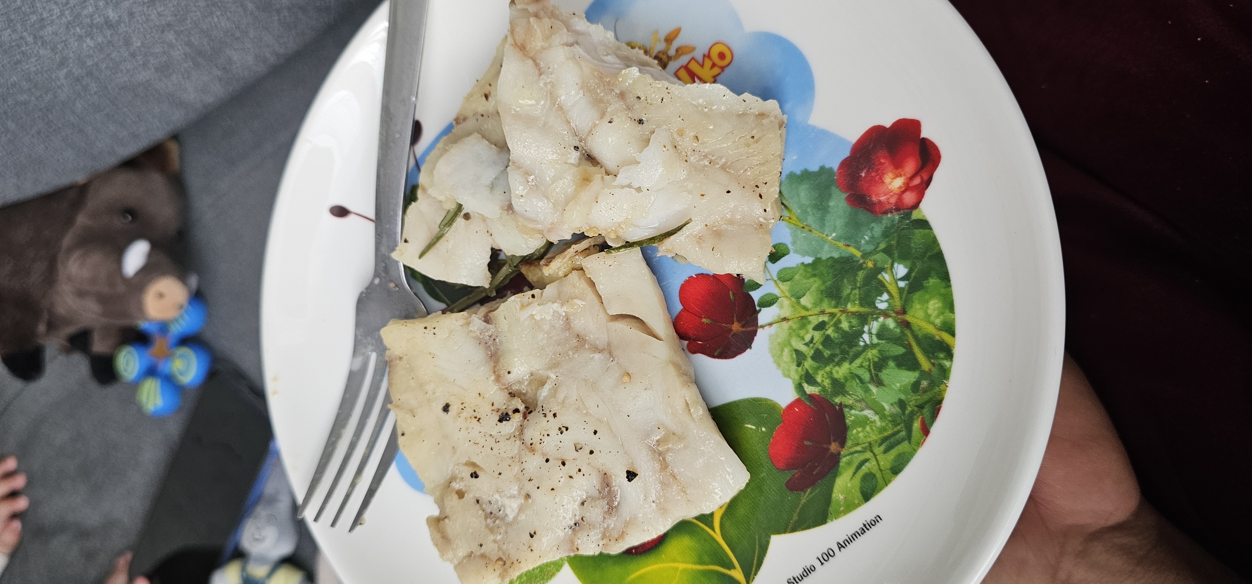 Steamed White Fish