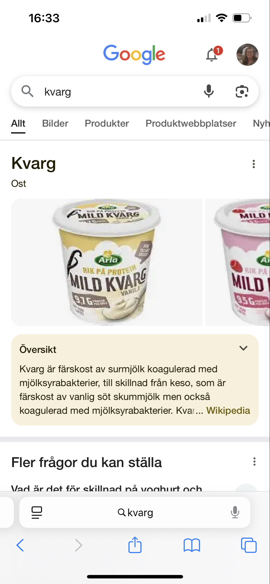 Vaniljkvarg