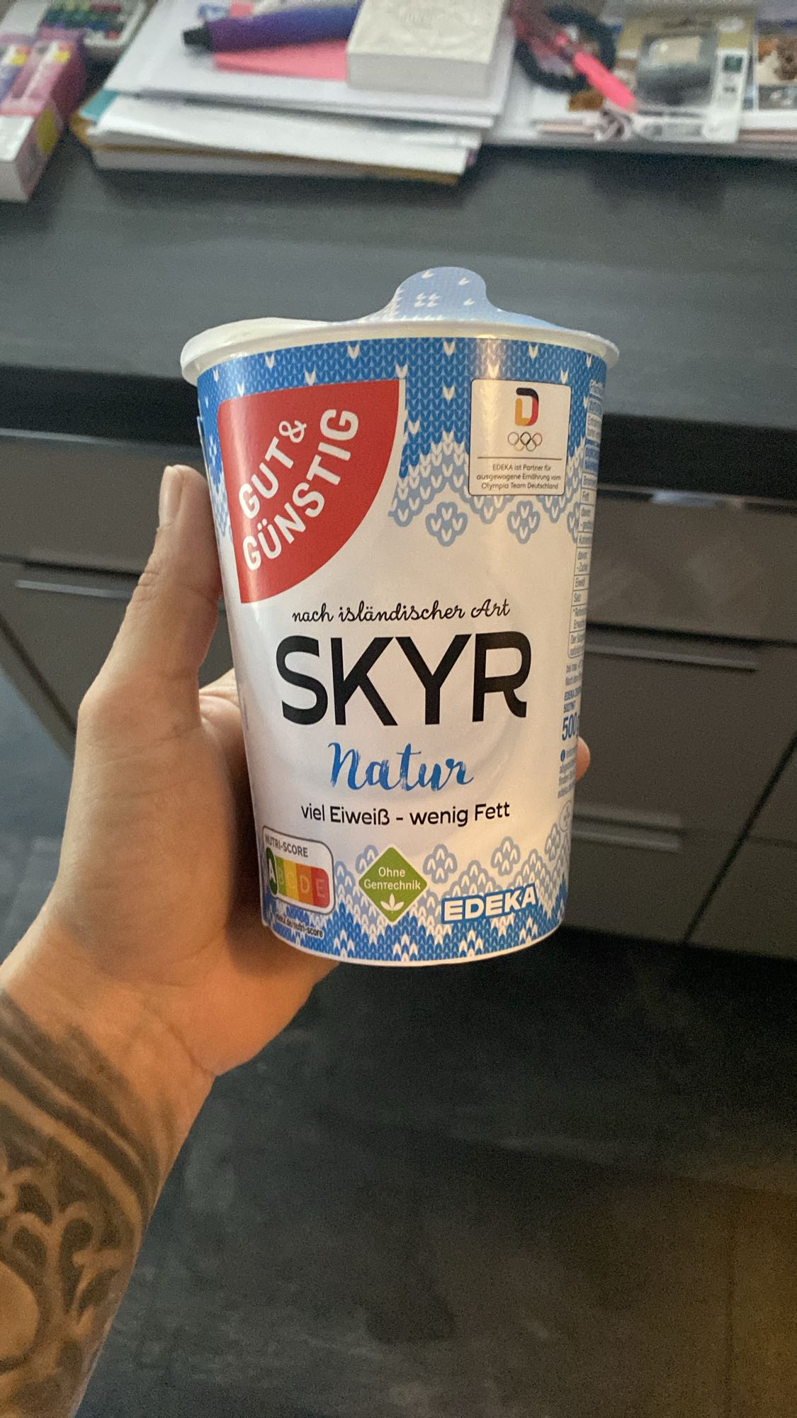 Skyr Natur Becher