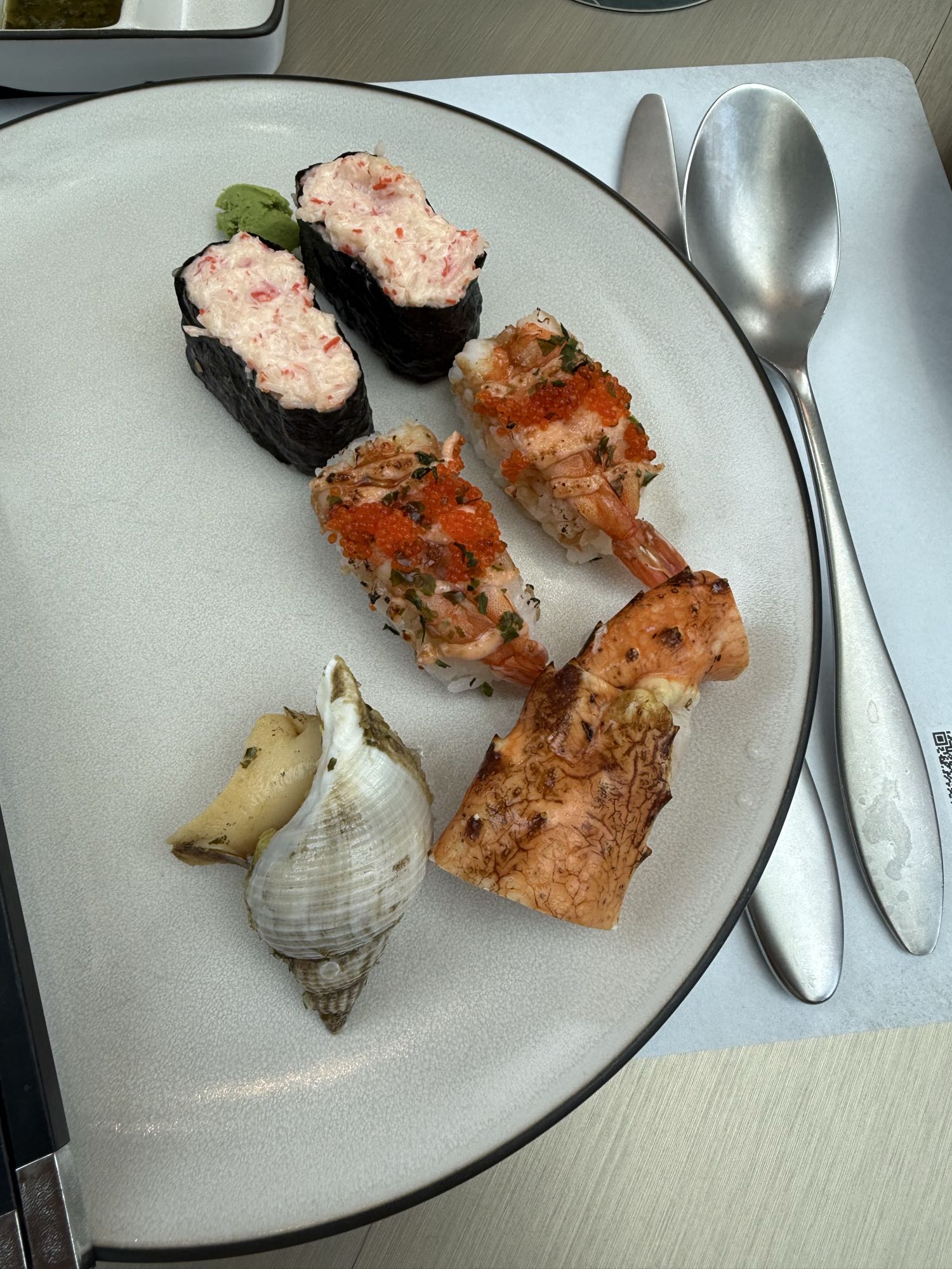 Seafood Sushi Plate