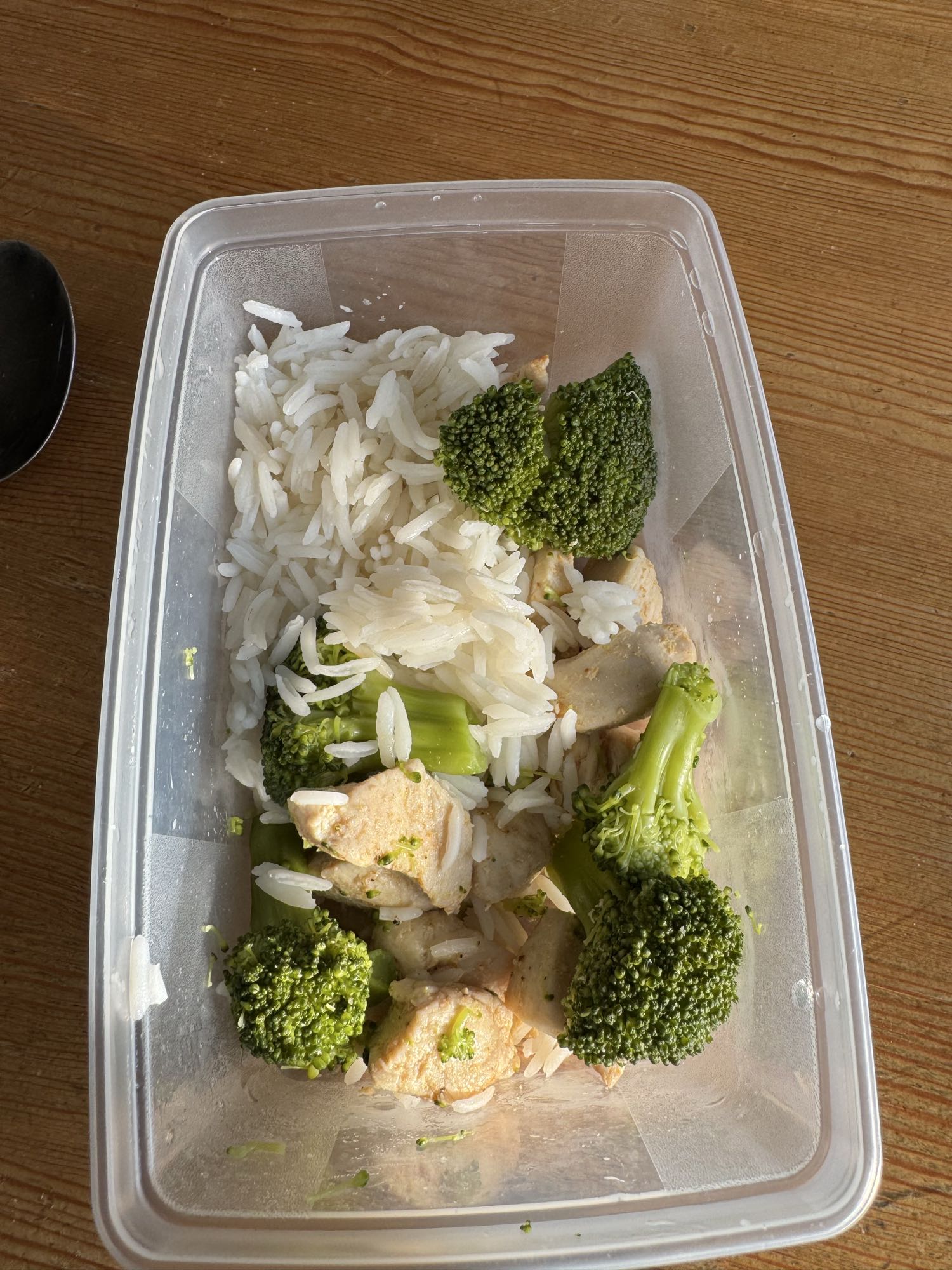 Kyckling med ris & broccoli