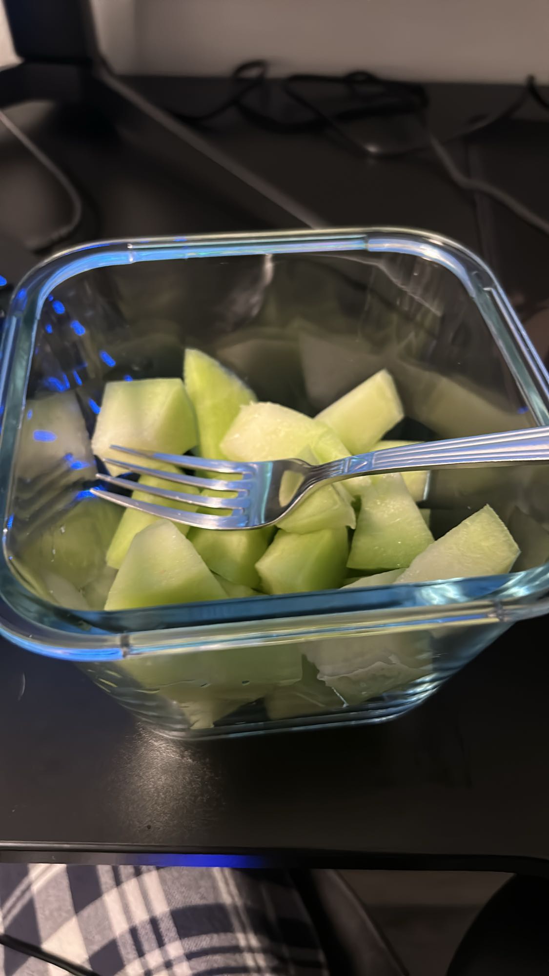 Honeydew melon bowl