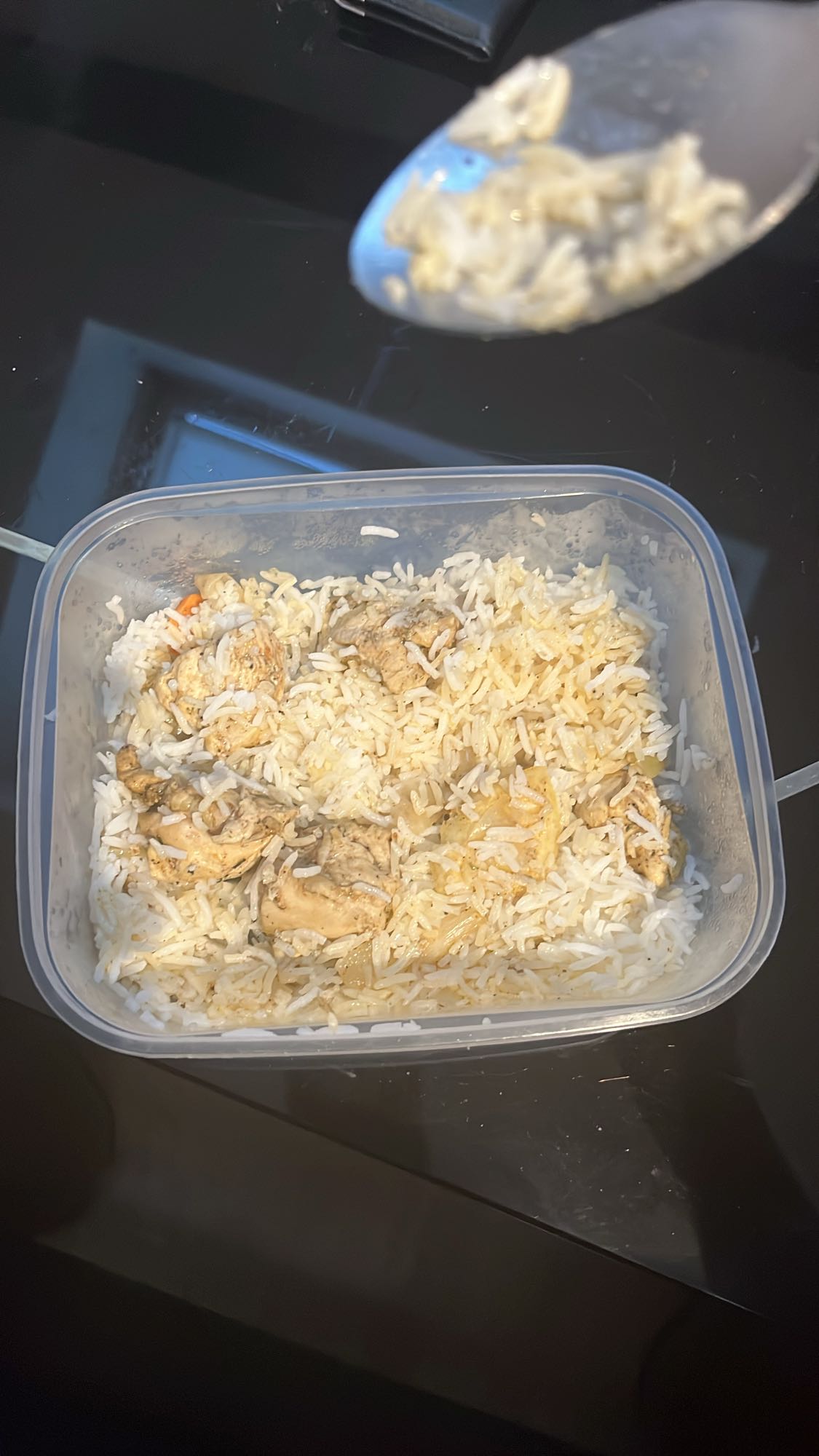 Riz au poulet