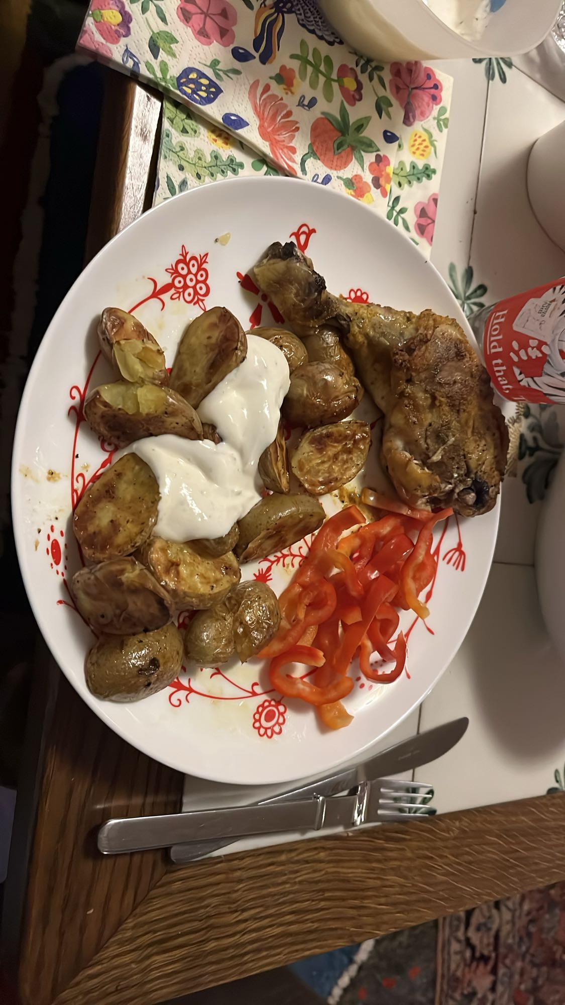 Kyckling med potatis