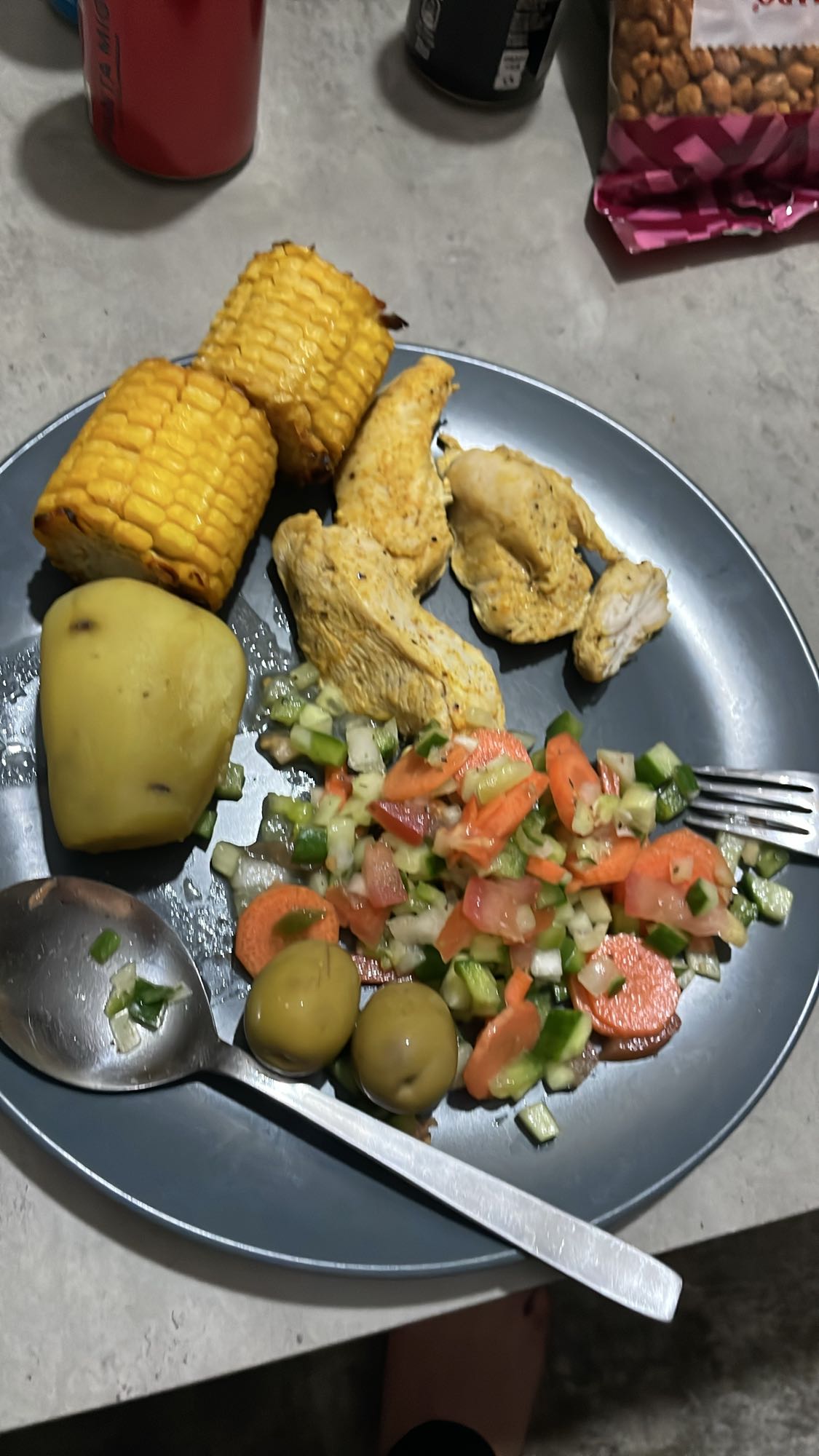 Kyckling med grönsaker