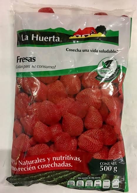 Fresas congeladas