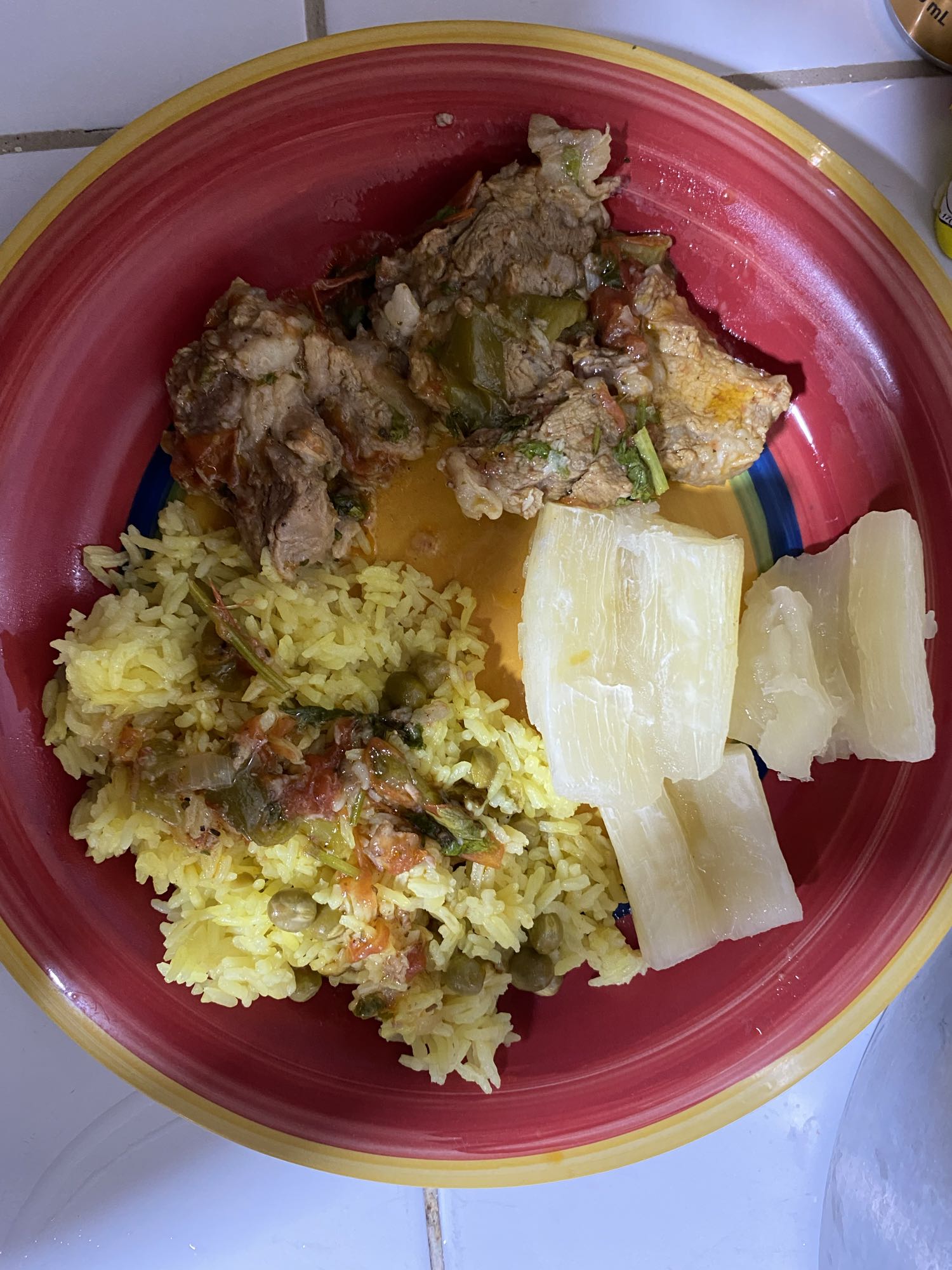 Beef rice with yuca