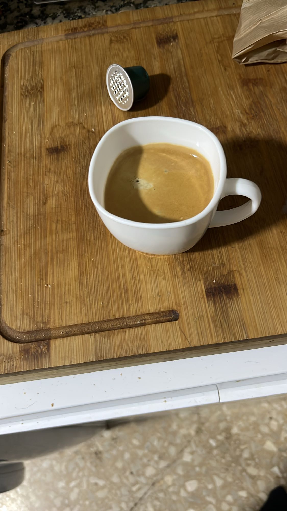 Taza de café espresso