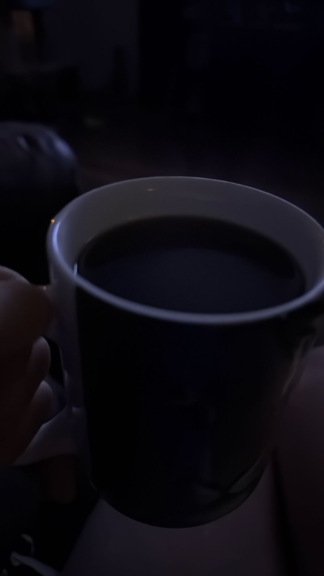 Tasse de café noir