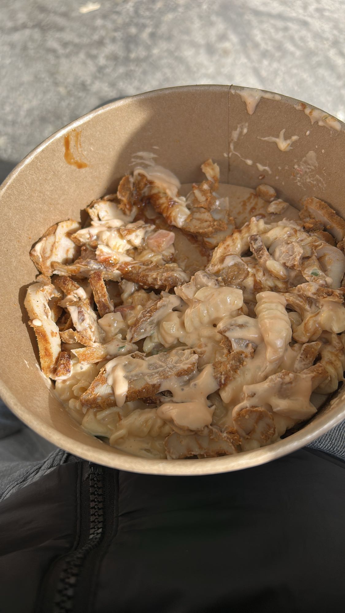 Creamy Chicken Pasta Bowl