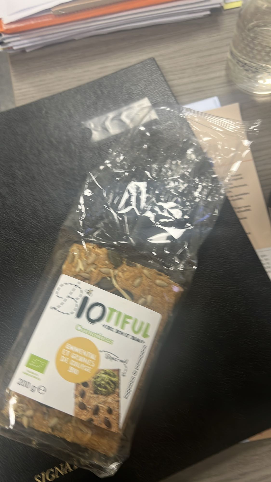 Crackers emmental graines