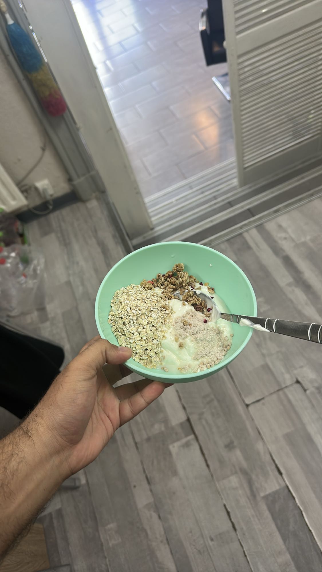 Joghurt mit Haferflocken