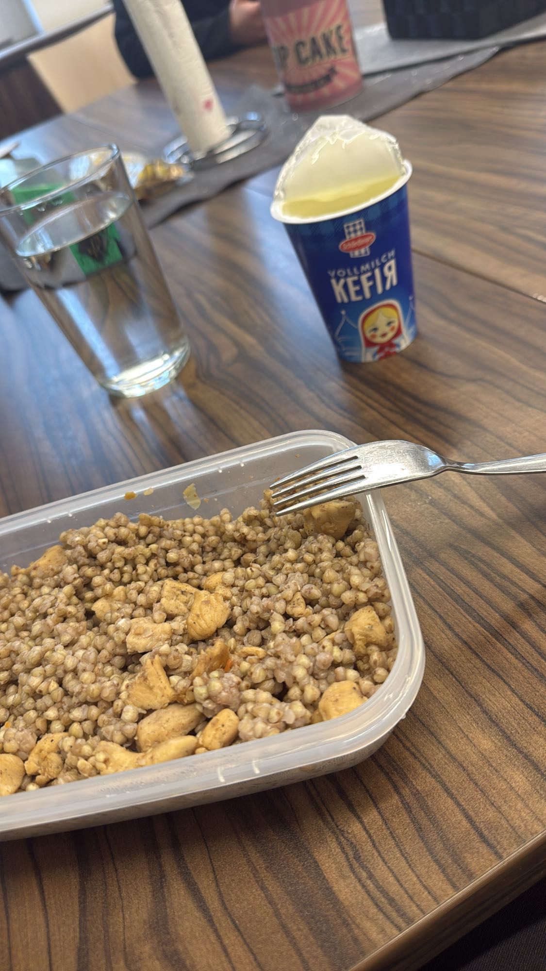 Buchweizen mit Hähnchen