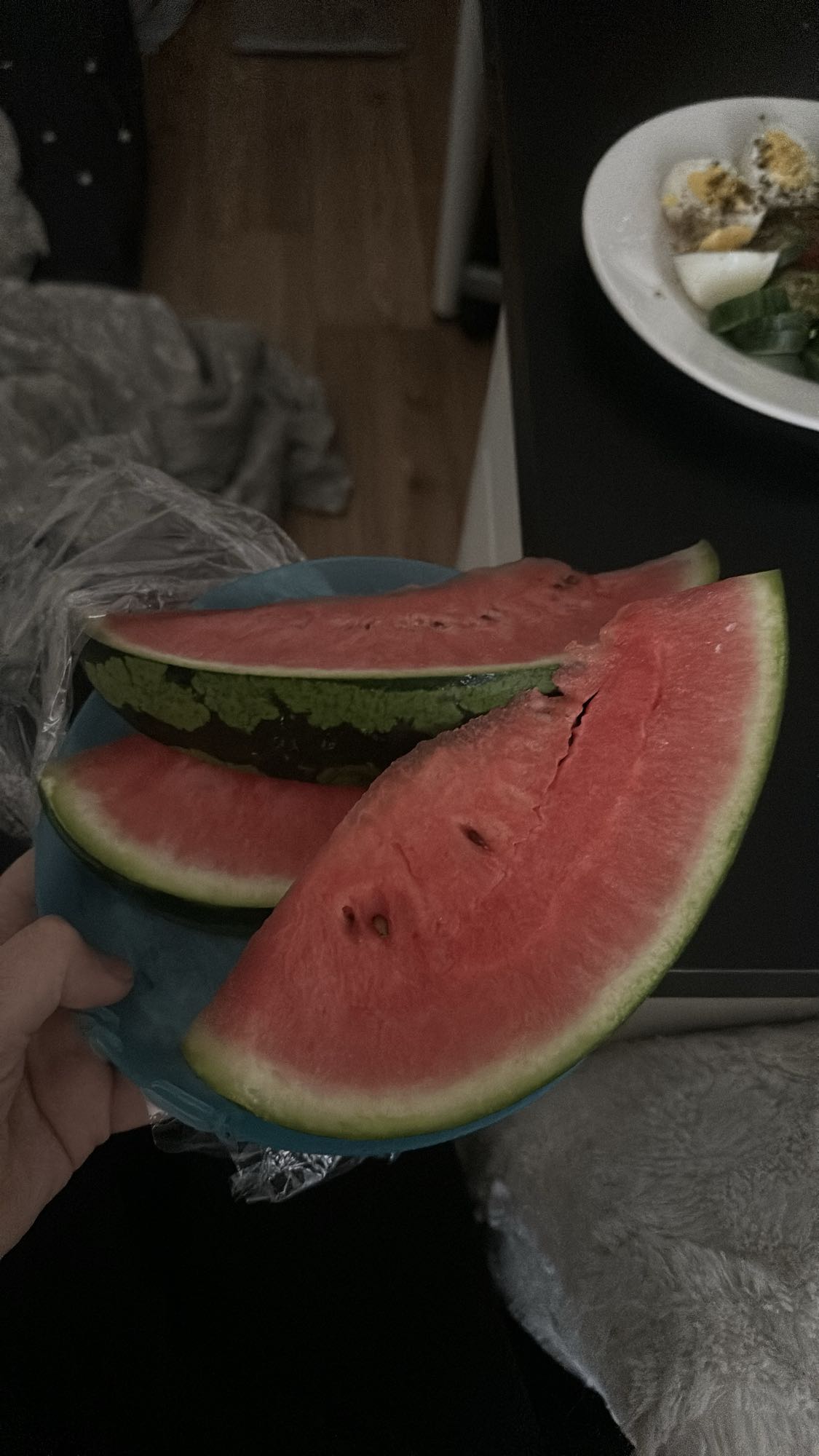 Vattenmelon skivor