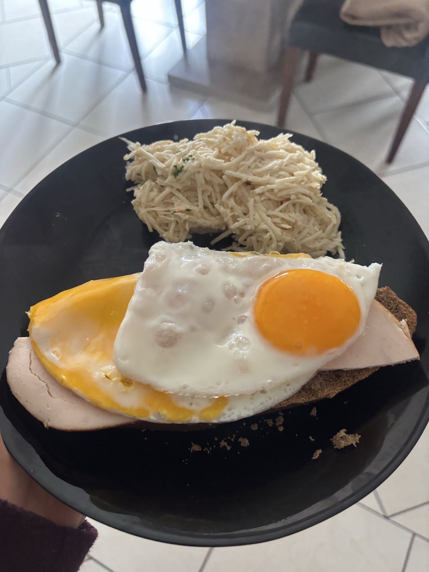 Œufs et salade de céleri