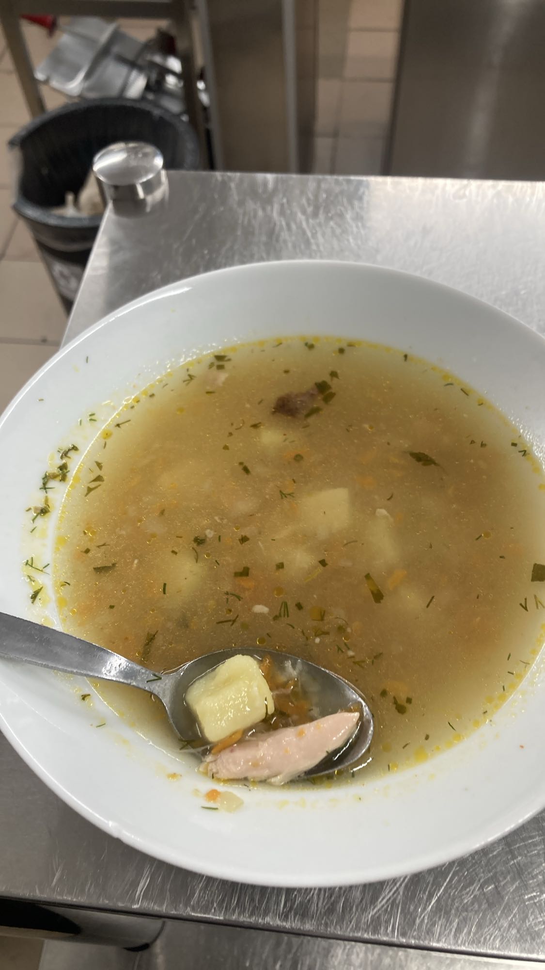 Chicken vegetable soup