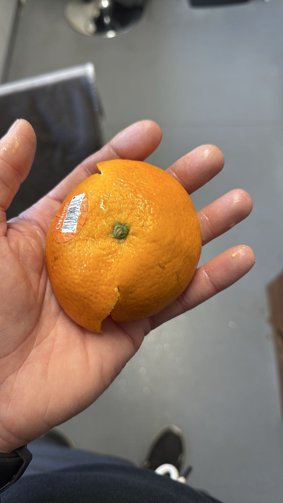 Whole Orange Snack