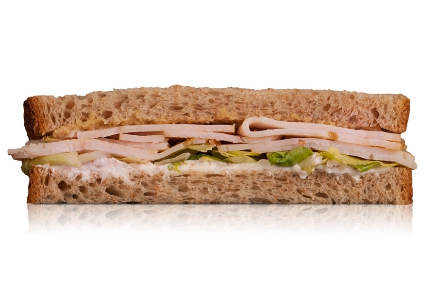 Sándwich de pavo