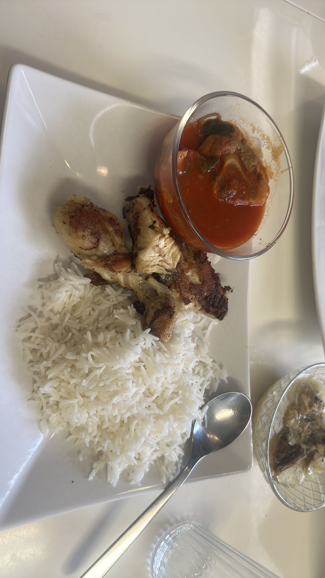 Ris med kycklinggryta