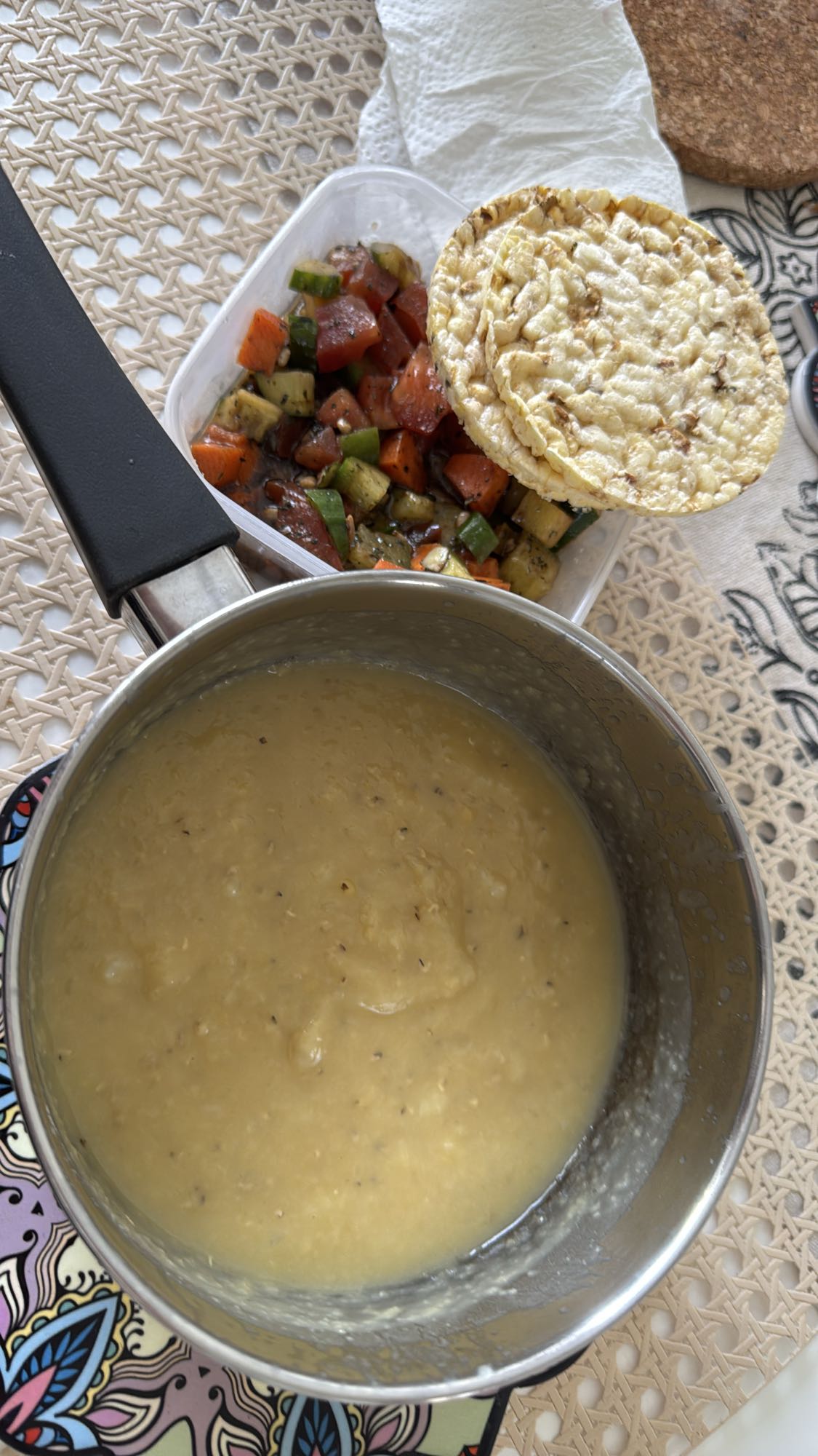 Linsgryta med grönsaker