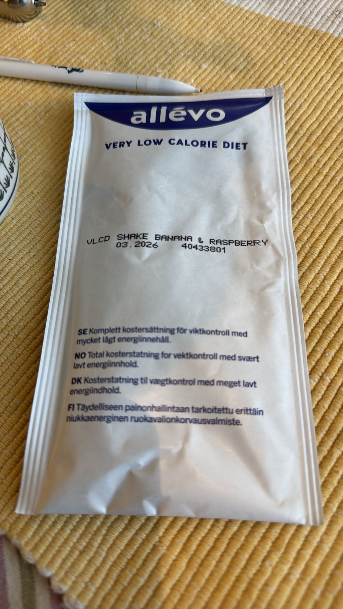 Banana & Raspberry Shake