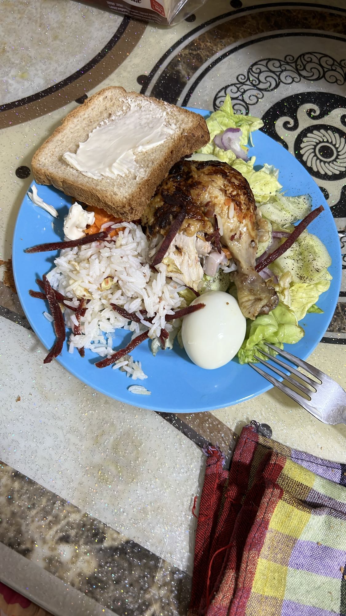 Assiette mixte maison