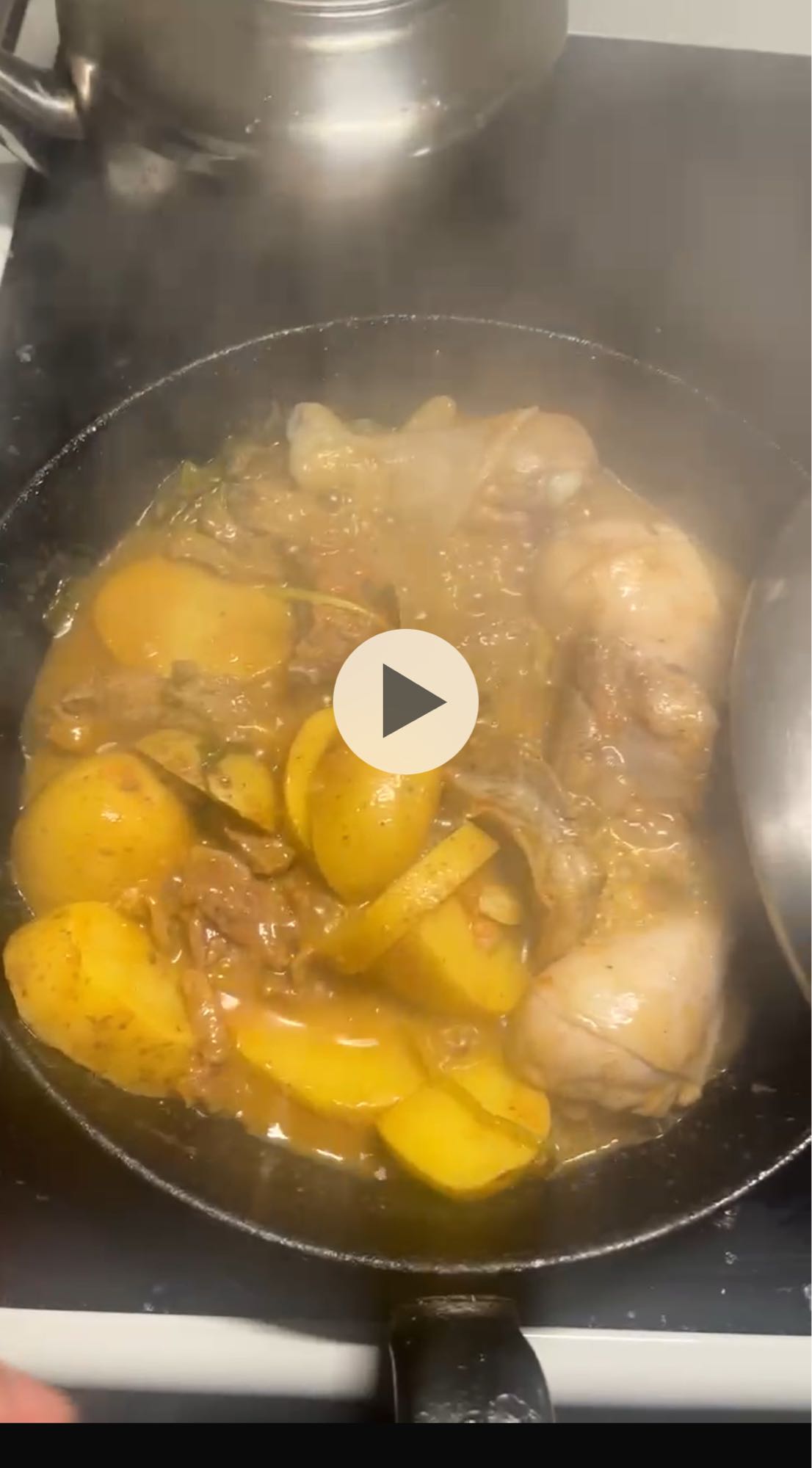 Kycklinggryta med potatis